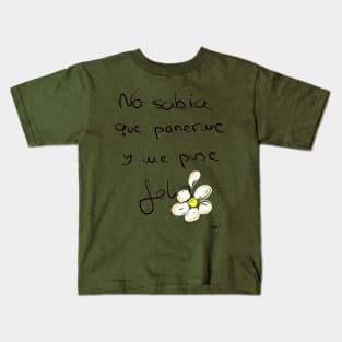 Frase feliz Kids T-Shirt